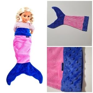 Blankie Tails Plush Mermaid Tail (For Dolls)